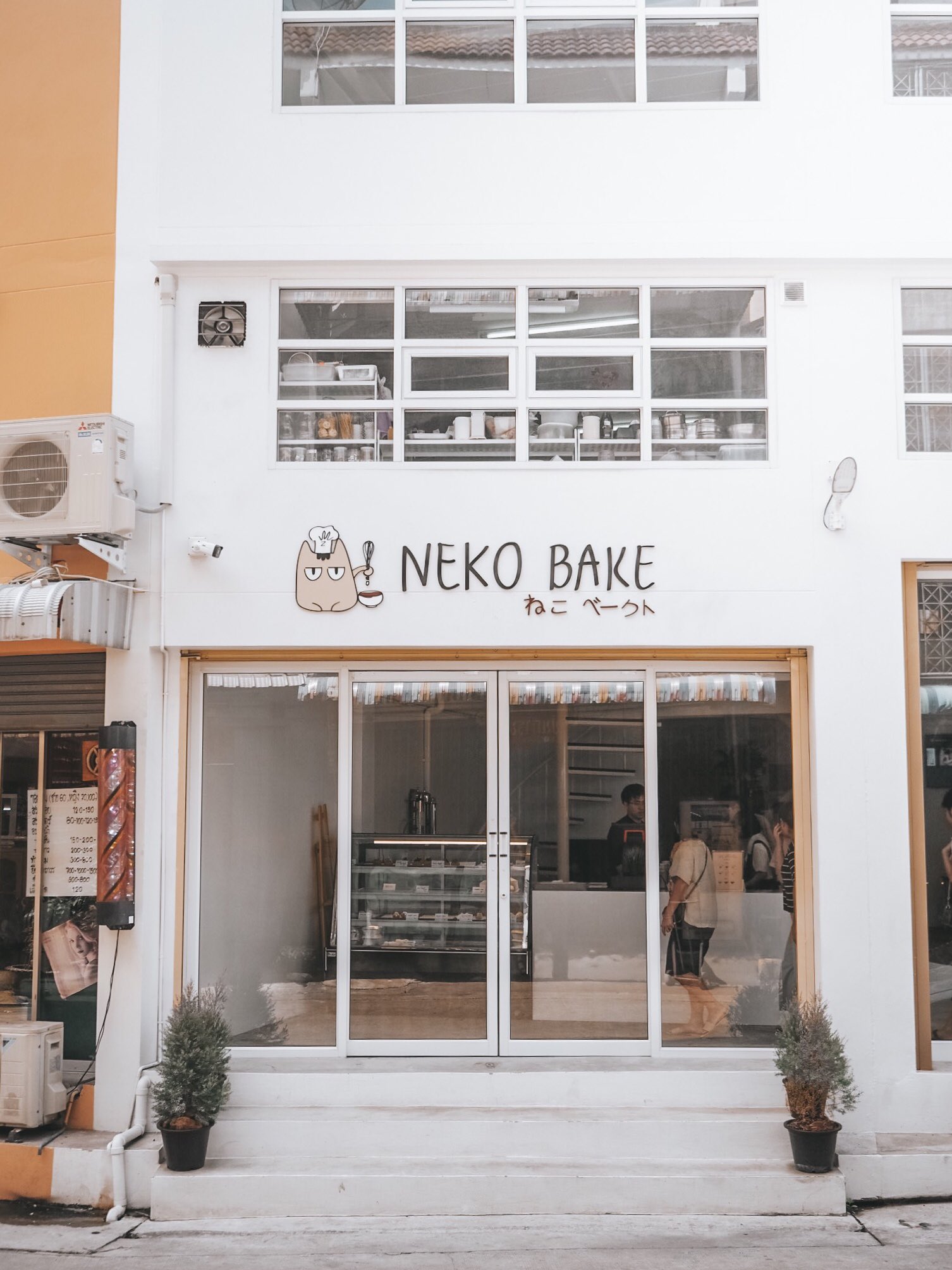 “NEKO Bake Cafe” บรรยากาศน่ารัก โทนสไตล์ญี่ปุ่น