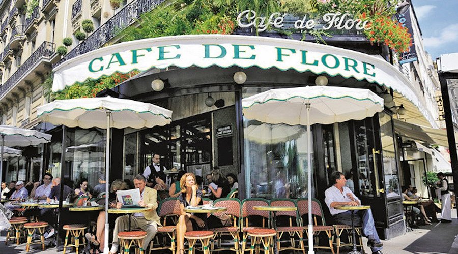 Café de Flore ปารีส ฝรั่งเศส