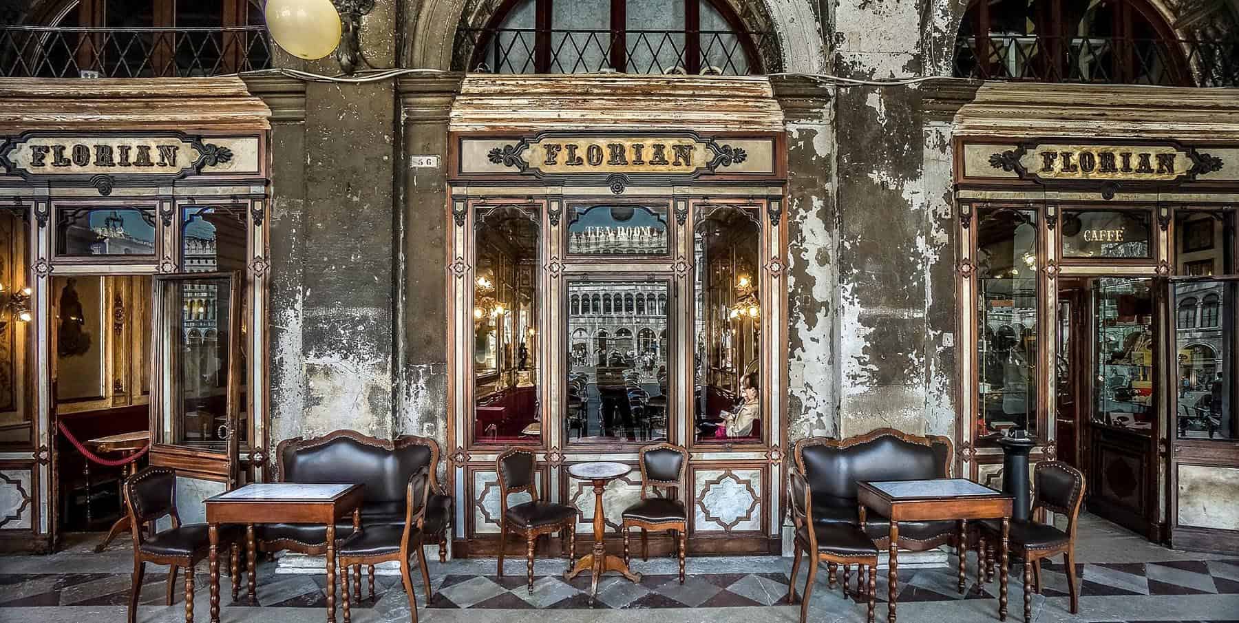 Caffè Florian คาเฟ่เก่าแก่ที่สุดในเวนิสที่ยังมีชีวิต
